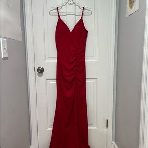 Emerald Sundae Red Maxi Dress